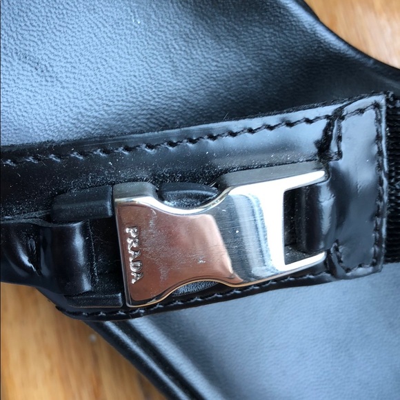 Prada Linea Rosa Leather Platform Sandals - Picture 2 of 7